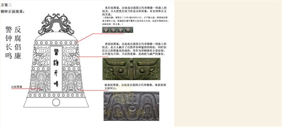 廣東省紀(jì)委鑄造銅鐘