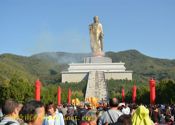 世界上最高的銅佛像——中國(guó)中原大佛
