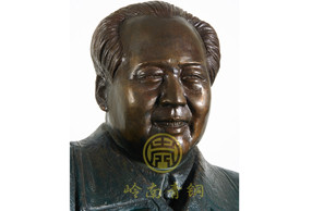 青銅工藝品-毛澤東立像