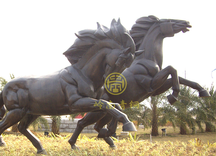 廣東中山火炬開發(fā)區(qū)《銅馬》動物雕塑工程