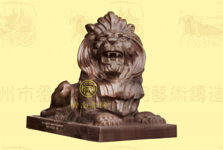 匯豐銅獅子（2號）長1.88米，寬0.88米，高1.32米
