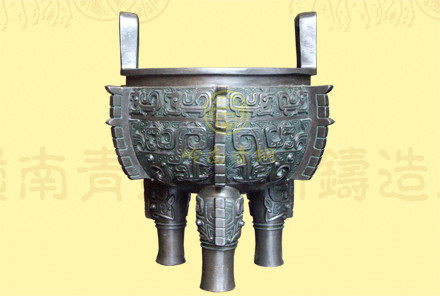 銅圓鼎4（口徑0.17-0.54米，高0.23米-0.72米）-有現(xiàn)貨