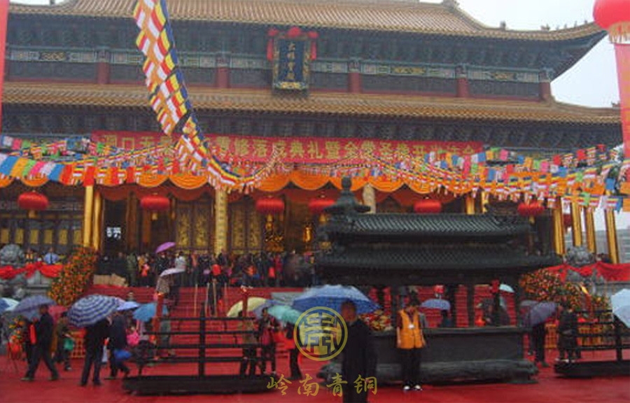 湖南無量禪寺銅佛像