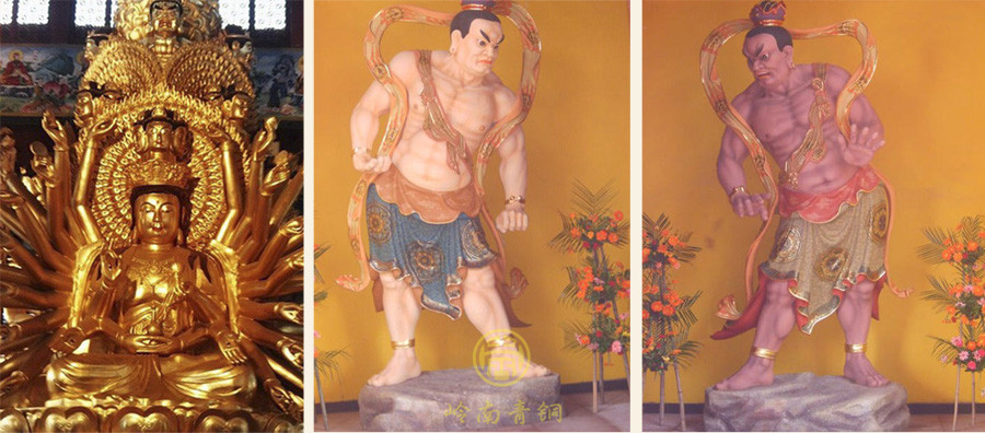 湖南無量禪寺銅佛像