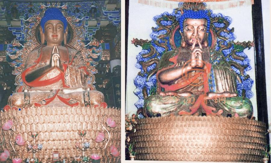 英德萬(wàn)壽寺釋迦牟尼銅佛像