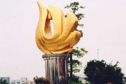 中山《金鳳朝陽(yáng)》城市雕塑