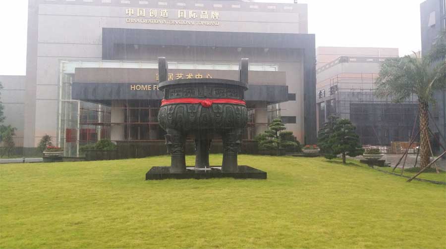 深圳金鳳凰集團(tuán)大型青銅鼎