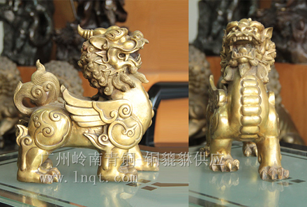 現(xiàn)貨：銅貔貅（高0.21cm-0.26cm）辟邪招財(cái)開運(yùn)