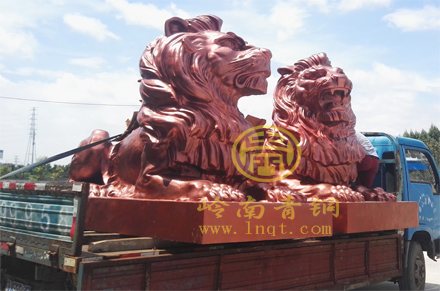 昆明農(nóng)信社銅獅子